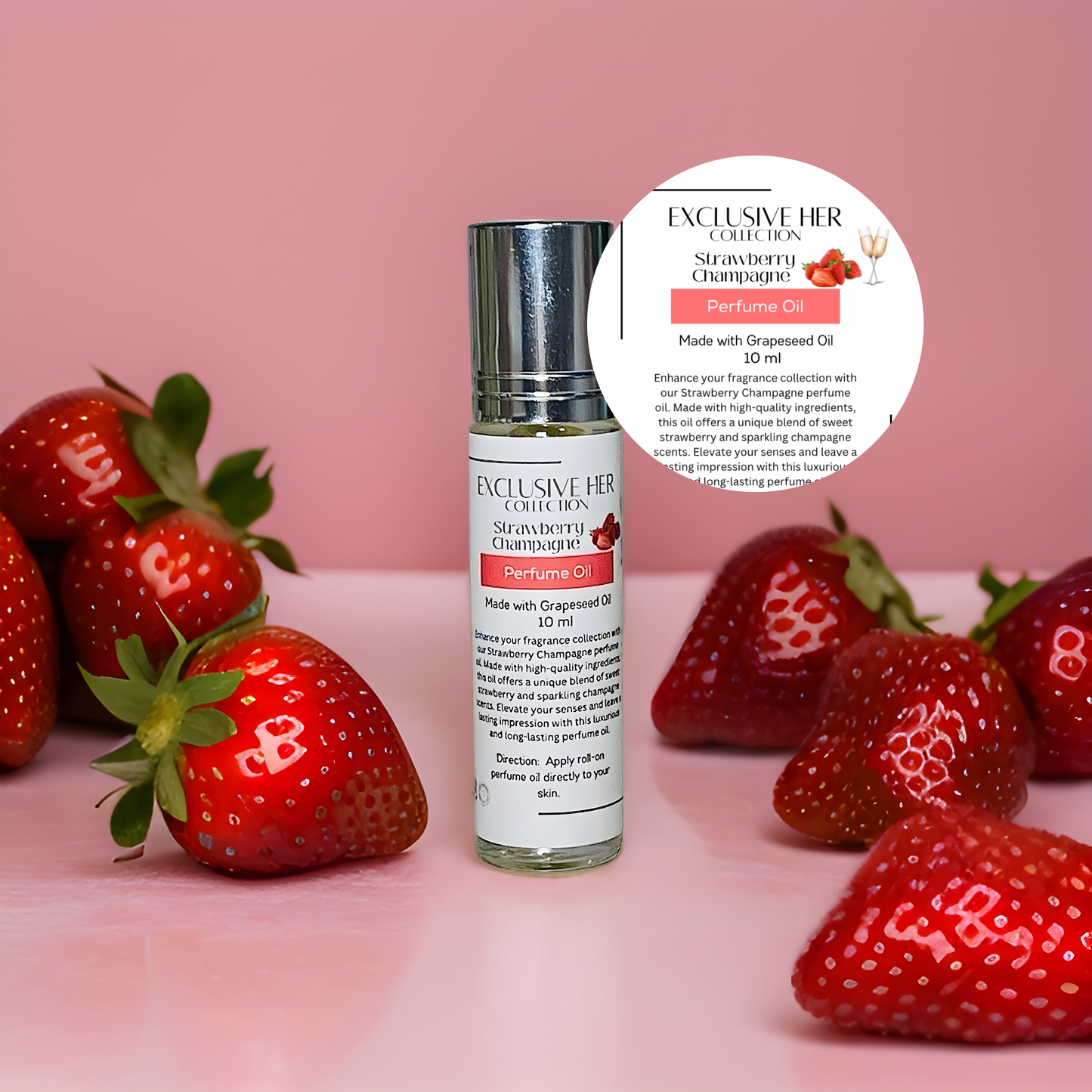 Strawberry Champagne Perfume Oil